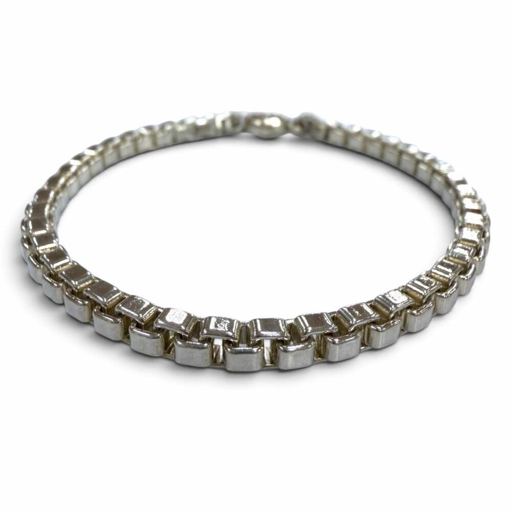 TIFFANY & CO. Silver Charm Bracelet